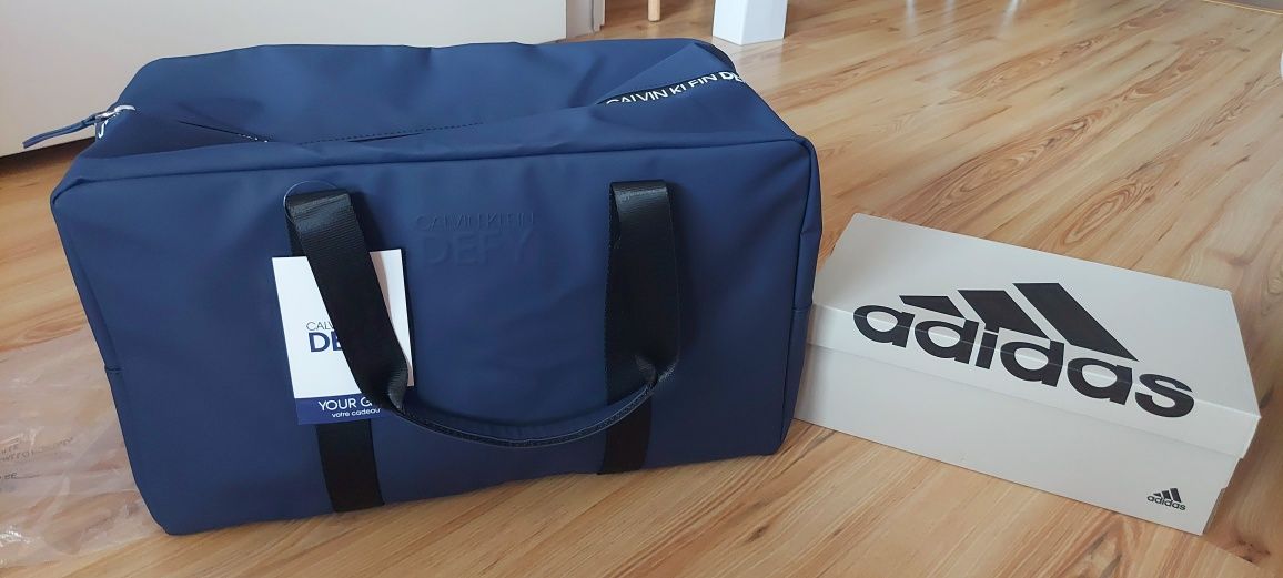 Calvin Klein duża torba sportowa podróżna weekend wodoodporna