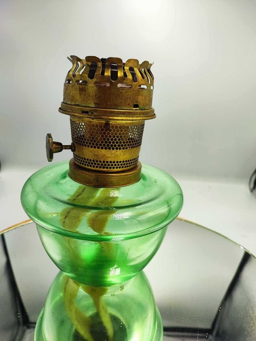 Przedwojenny zbiornik do naftowej,brenner Aladin 23,dwurzędowy