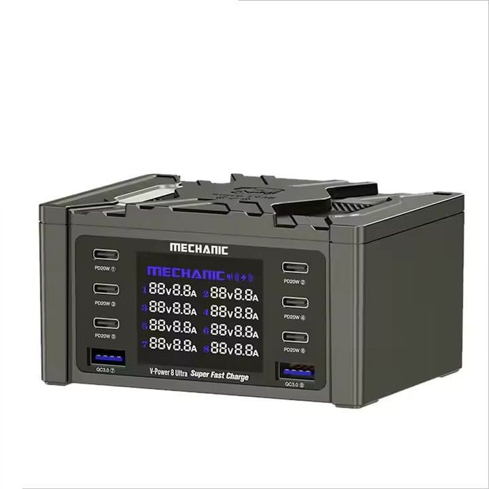 MECHANIC V-POWER 8 DC zasilacz serwisowy / ładowarka 115W