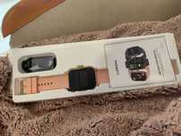 Inteligentny zegarek, smartwatch 1,85", HD IP68 LLKBOHA P72 Różowy