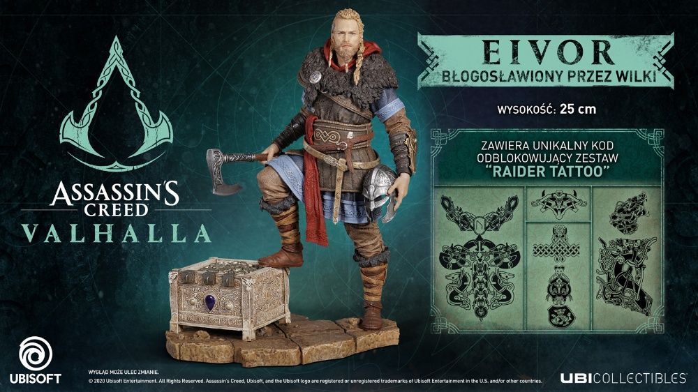 Assassin’s Creed: Valhalla - Figurka Eivor Błogosławiony Przez Wilki