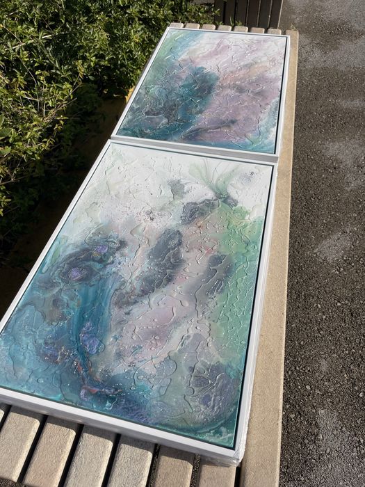 Quadros para interiores, pintura abstrata