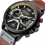 Zegarek Męski Curren Elegancki Chronograf Prezent