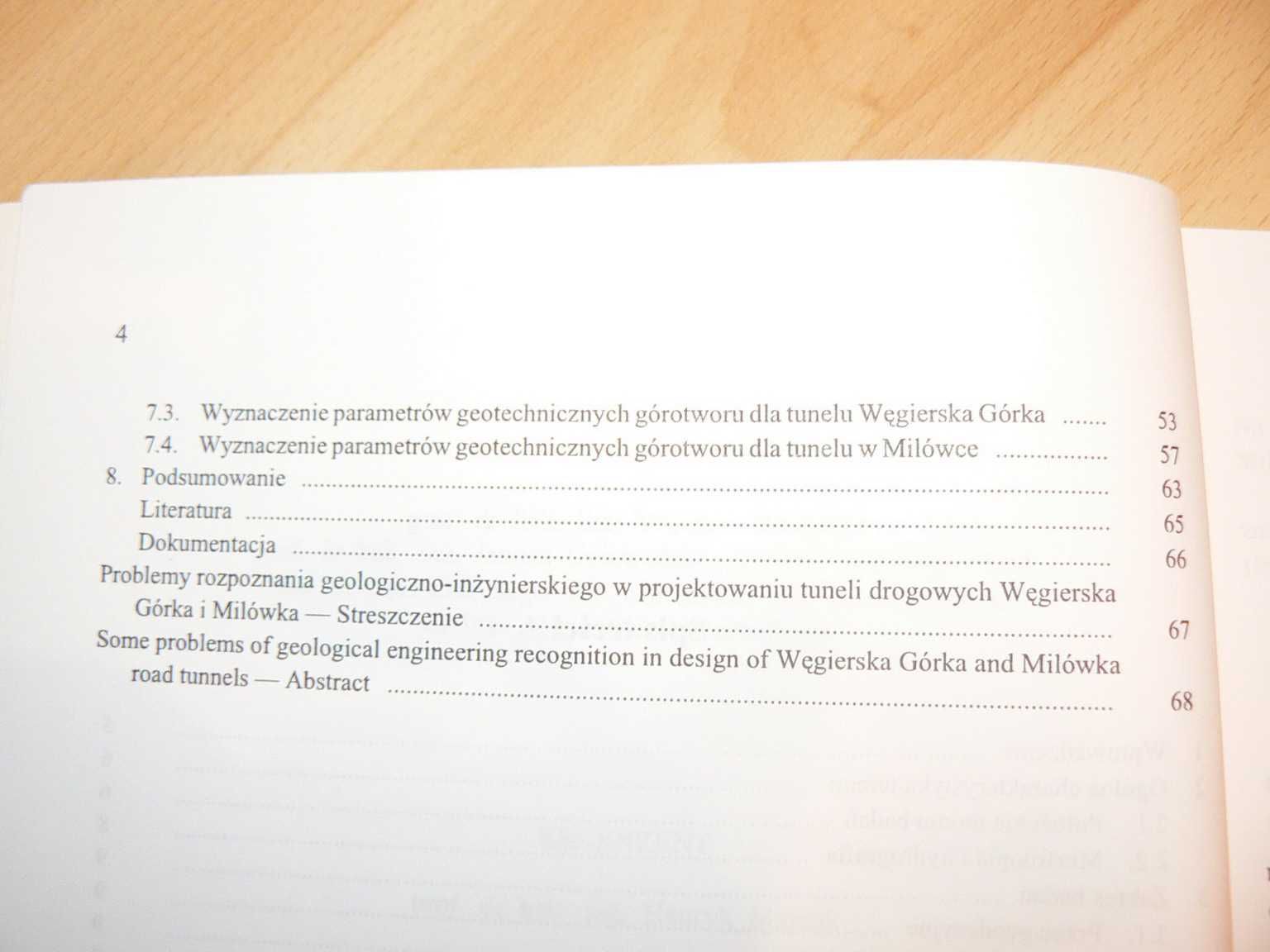 Badania geologiczne Tunel drogowy Węgierska Górka Milówka