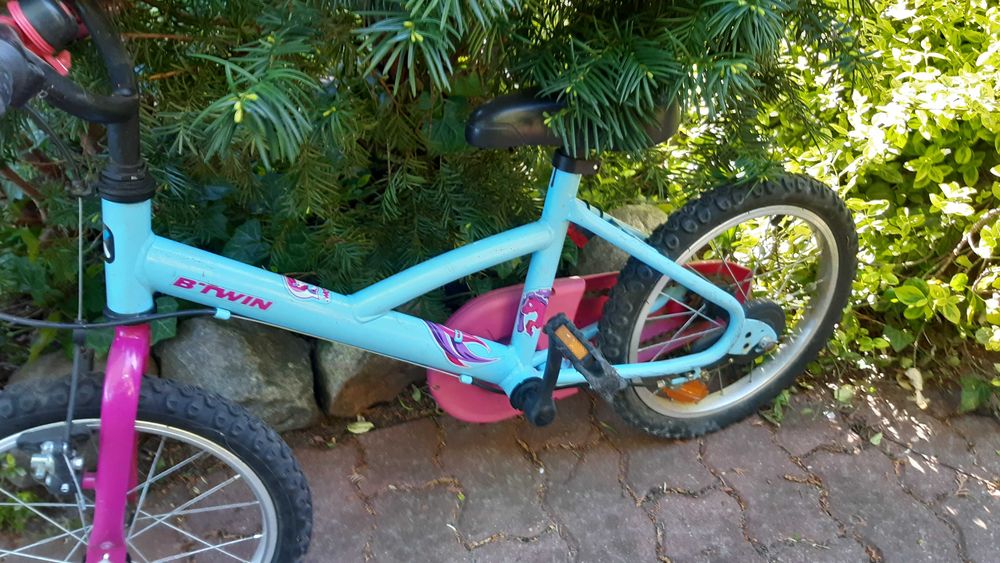 Rowerem Btwin dla dziecka