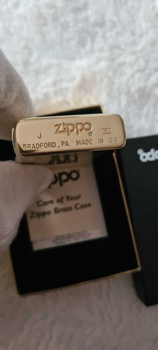 Zapalniczka Zippo Brass Marlboro Experience XI 1995r, Nowa