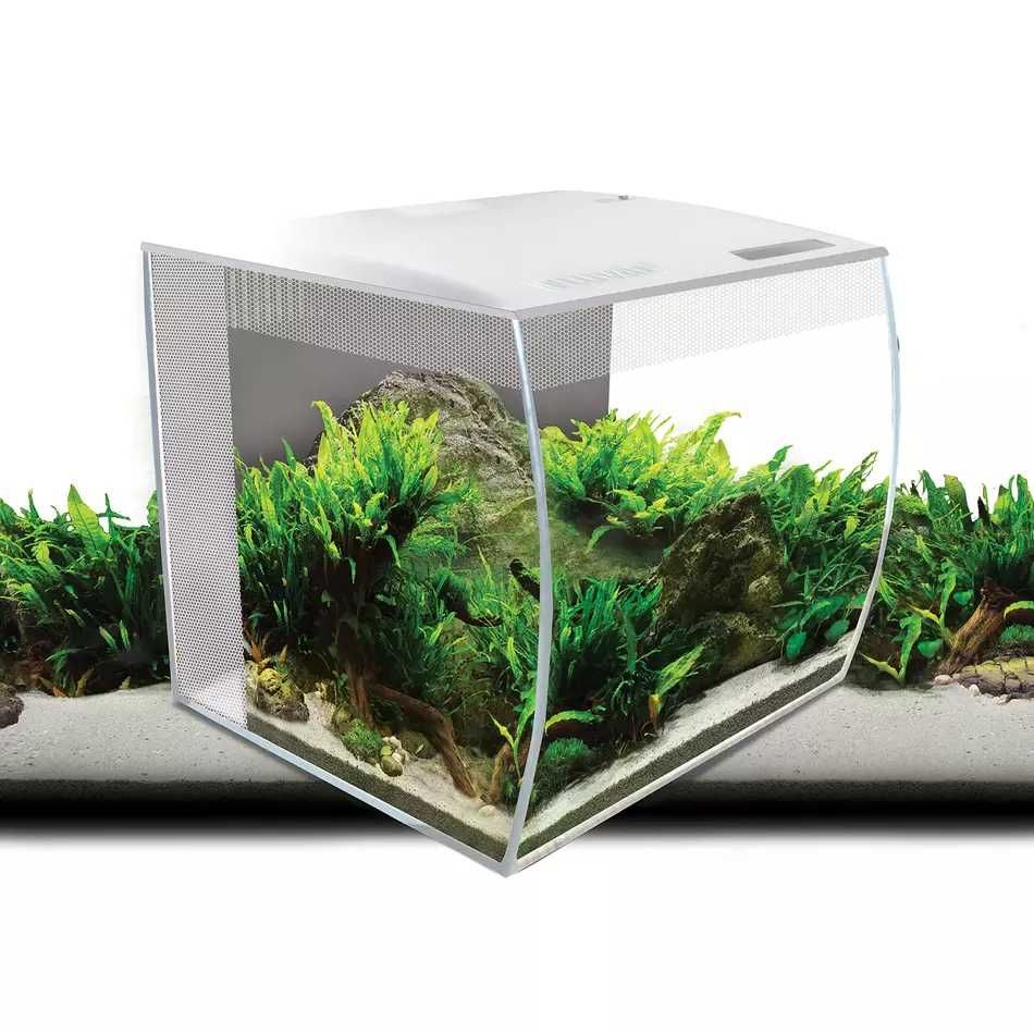 Zestaw akwarium Fluval Flex, biały, 57 l.