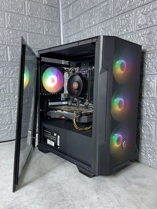 Ігровий Компьютер,ПК(Ryzen 5 2600,DDR4 16GB,RX 570 4GB,SSD240,HDD1TB)