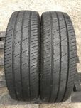 Continental vanko 2 195/75r16c пара літо резина шини б/у склад