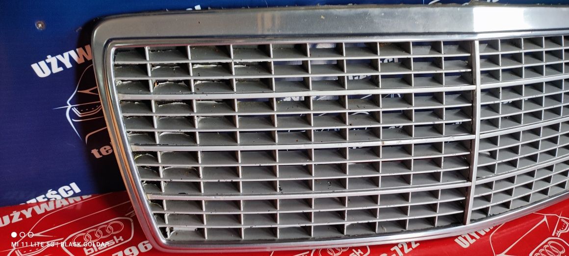 Grill Atrapa Maski Przód z Mercedes W140 Części Blask Gołdap