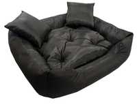 legowisko kojec łóżko dla psa kota 75x65 cm czarne