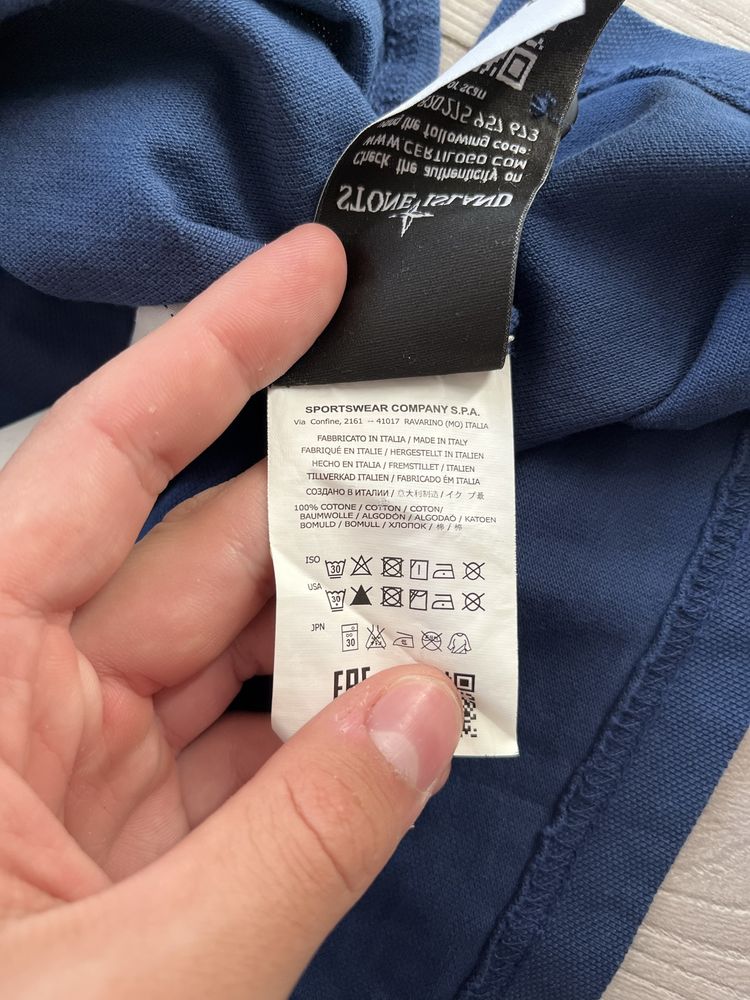 Stone Island koszulka z dlugim rekawem polo