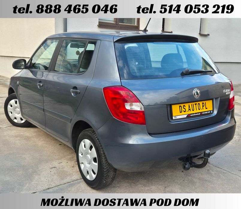 Skoda Fabia 2 • benzyna • 2009r • KLIMA • HAK • z Niemiec
