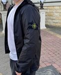 Ориг патч + Бирки // Stone Island GoreTex • Черная ветровка • Стоник