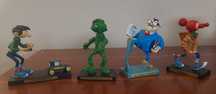 Figuras em resina de Gaston Lagaffe