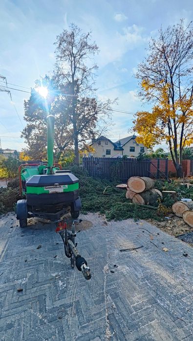 Wycinka drzew usługi podnośnikiem #Mazowieckie#Warszawa