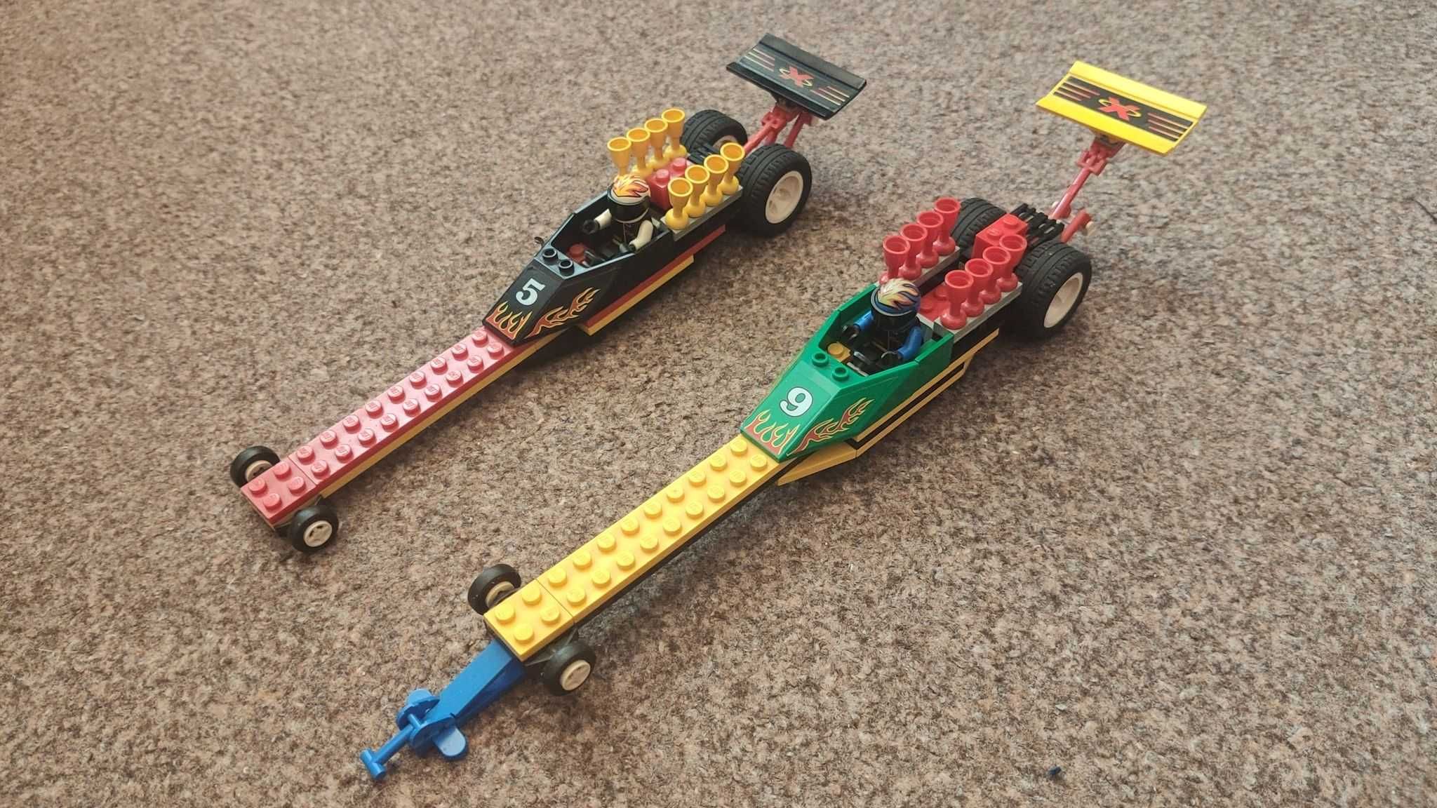 Zestaw Lego - dragster 2 szt. z helikopterem TV