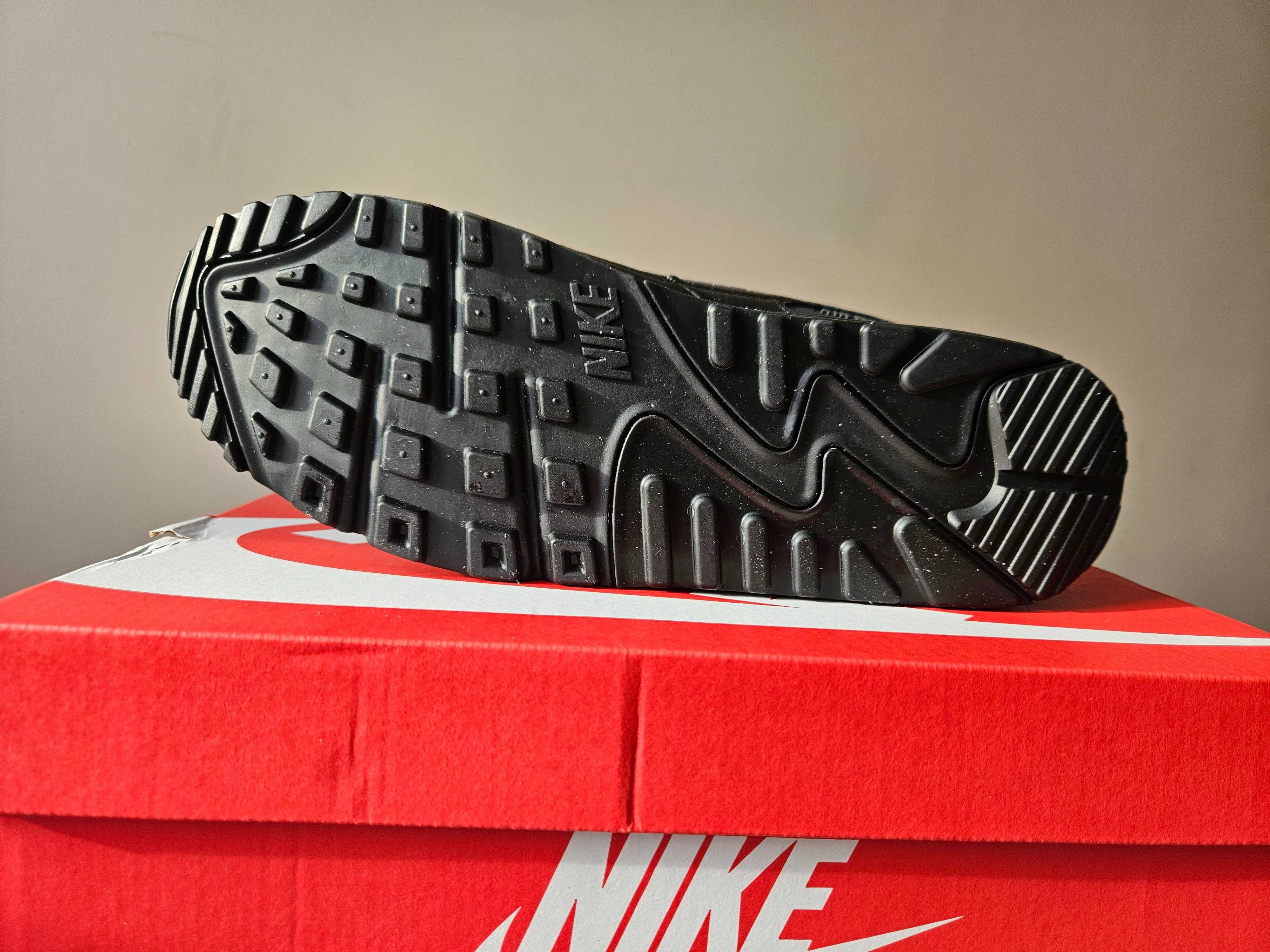 Nike Air Max 90, rozmiar 45, Black Czarne