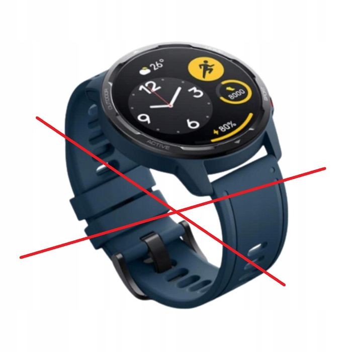 Xiaomi Watch S1 Active AMOLED Niebieski Lekki Smartwatch Sportowy