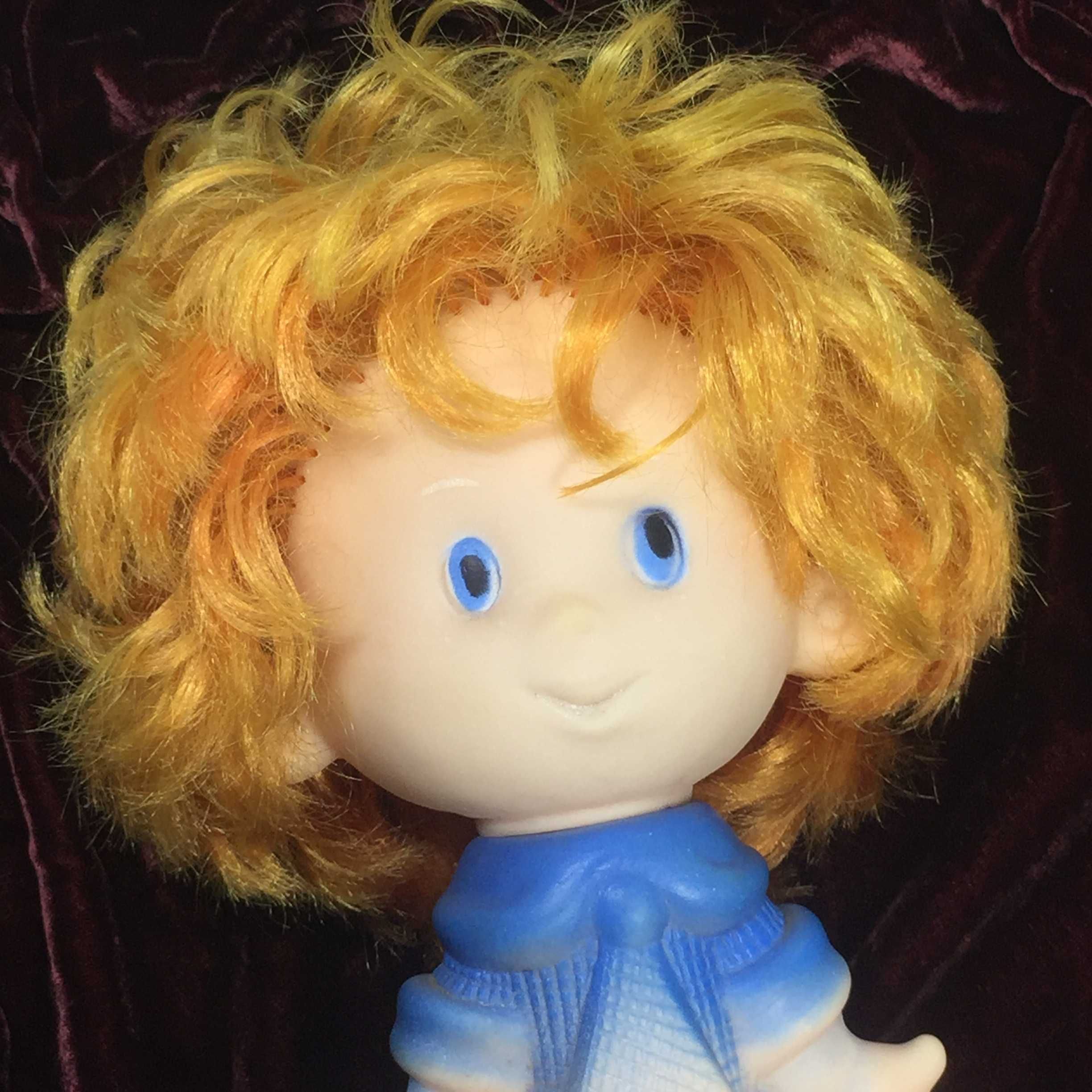 Резиновая винтажная игрушка Незнайка рабочая пищалка для детей