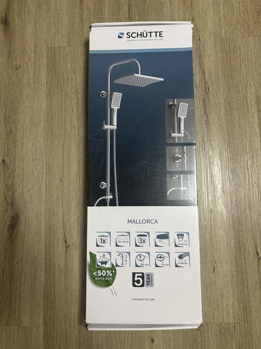 Zestaw prysznicowy Schütte Mallorca