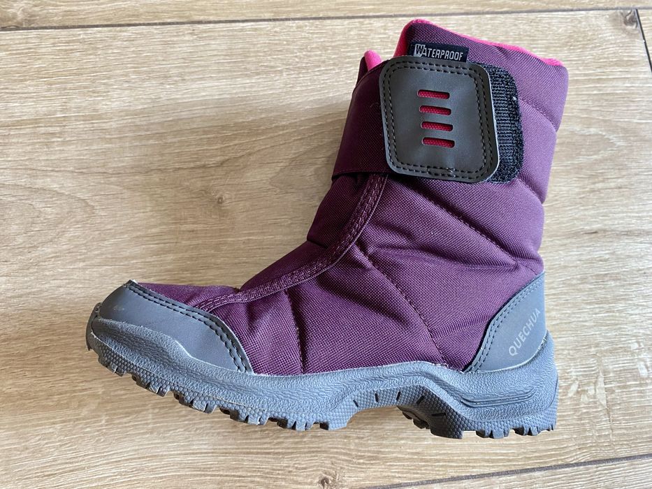 Buty turystyczne śniegowce Quechua  Essensole  rozm. 32