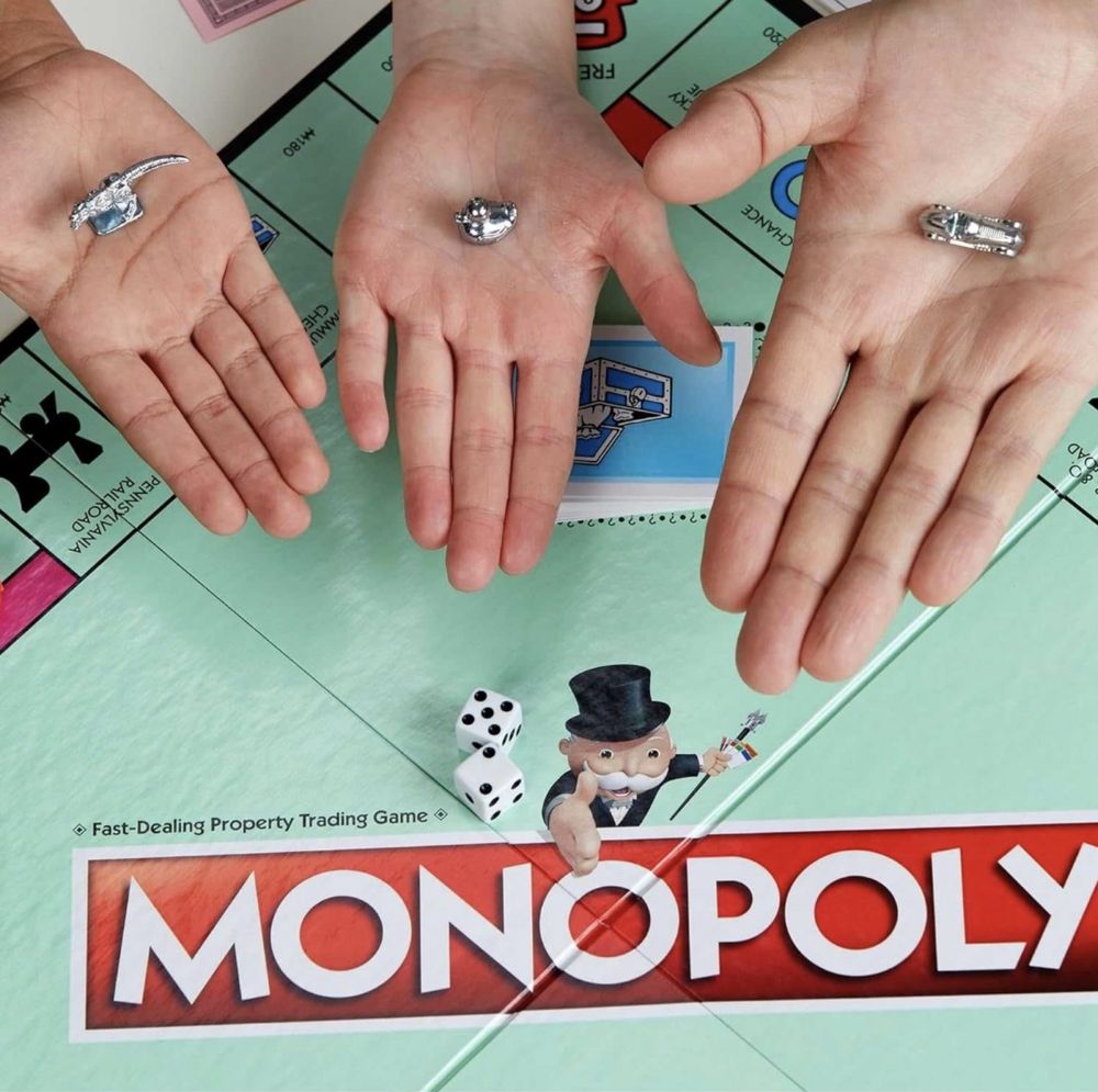 Monopoly (eng) Hasbro, Настільна Монополія Hasbro (англійська)