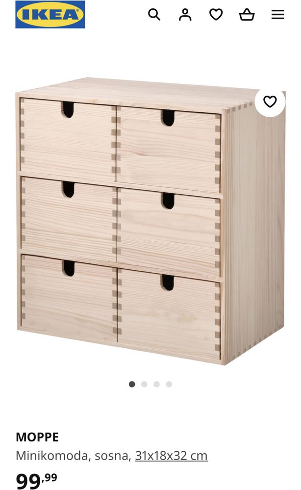 Organizer Ikea. Jak nowy.