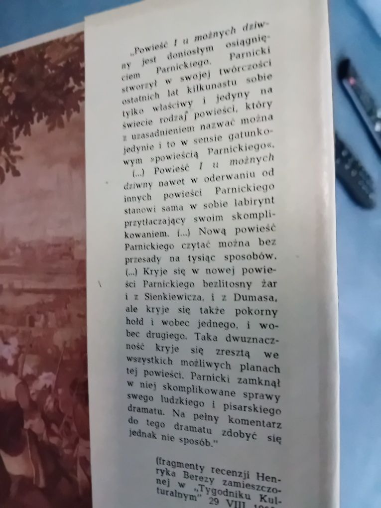 I u możnych dziwny... Teodor Parnicki