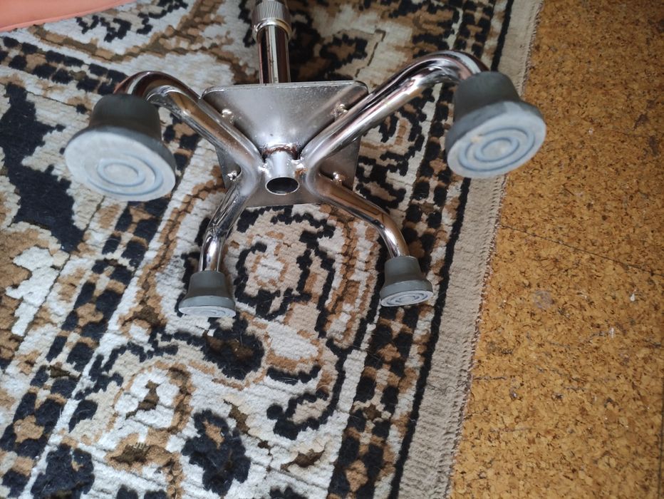 Bengala Muleta Inox 4 apoios