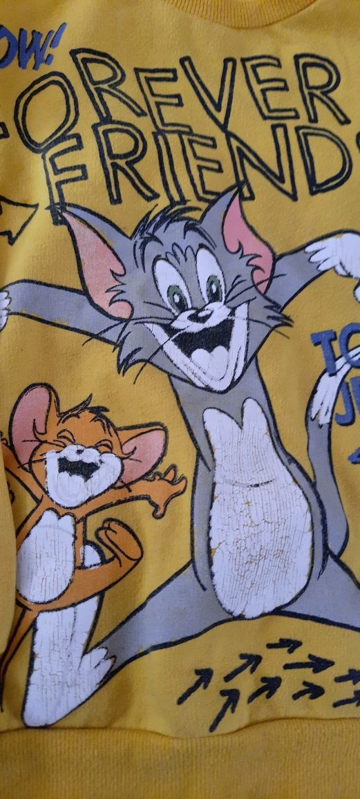 Zestaw dwie bluzy Mickey i Tom and Jerry 128
