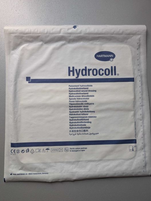 Hydrocoll / Гидрокол 20х20см Гидроколлоидная повязка 1 шт