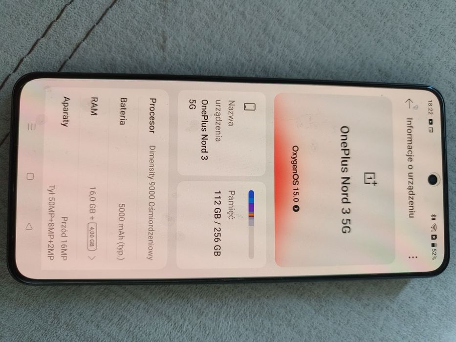 One plus nord3 5G stan idealny