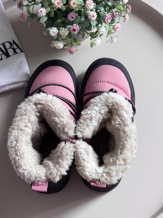 Дутики чоботи Zara 29 розмір 18,9 см устілка як нові