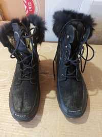 ,Зимние Итальянские женские ботинки Tecnica