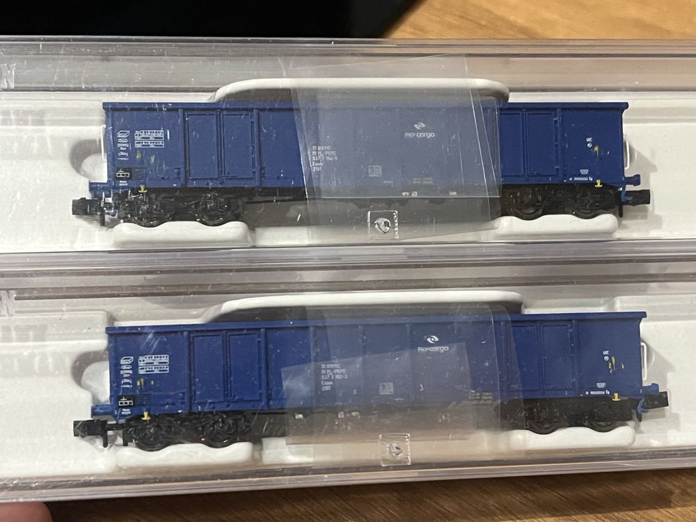 Wagony fleischmann Eanos / Eaos PKP Cargo skala 1:160 N