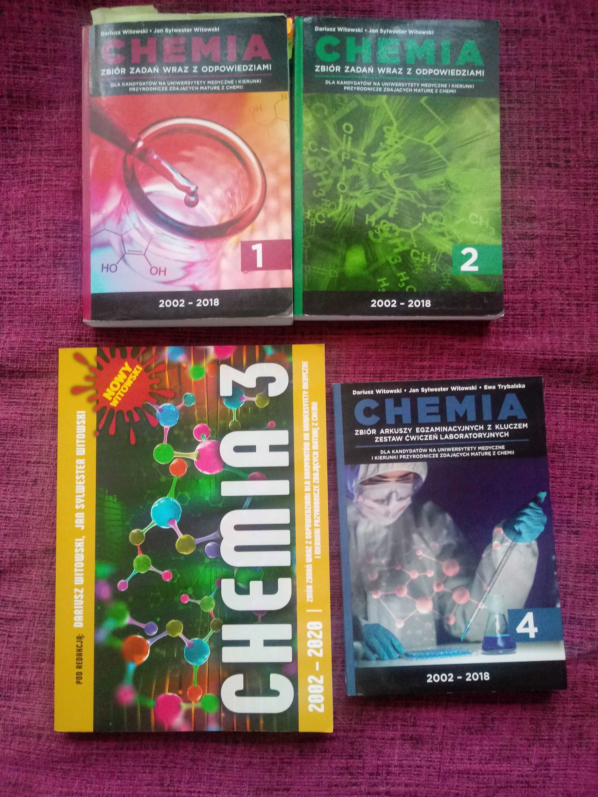 Chemia Witowski części 1,2,3 i 4