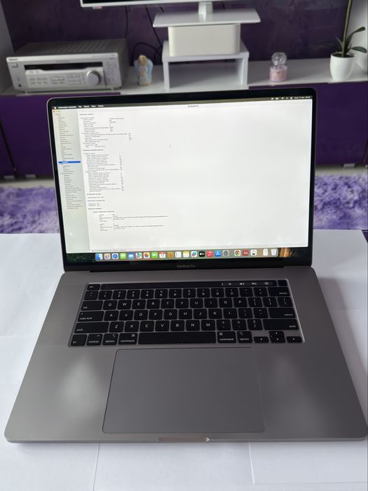 Apple MacBook Pro 16’ 2019r. 2TB dysk, 64GB RAM, i9 2.4 GHz, OKAZJA!