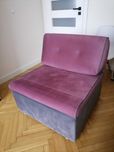 Fotel rozkładany łóżko sofa Brw + gratis