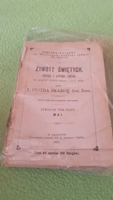 Żywoty Świętych antyk 1881