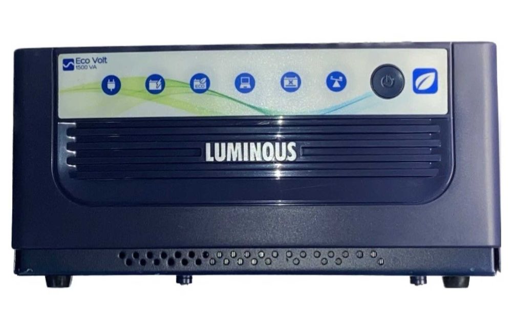 Інвертор Luminous Eco Volt 1500VA 24V 1200W. Солнечный MPPT-контроллер