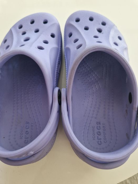 Crocsy C10 fioletowe