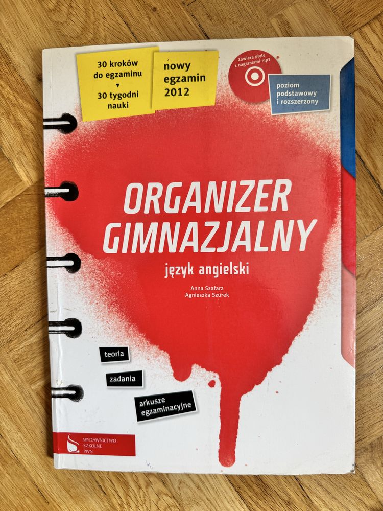 Organizer gimnazjalny – język angielski