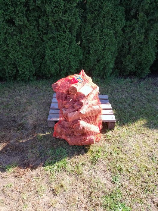 Dzewo opałowe workowane