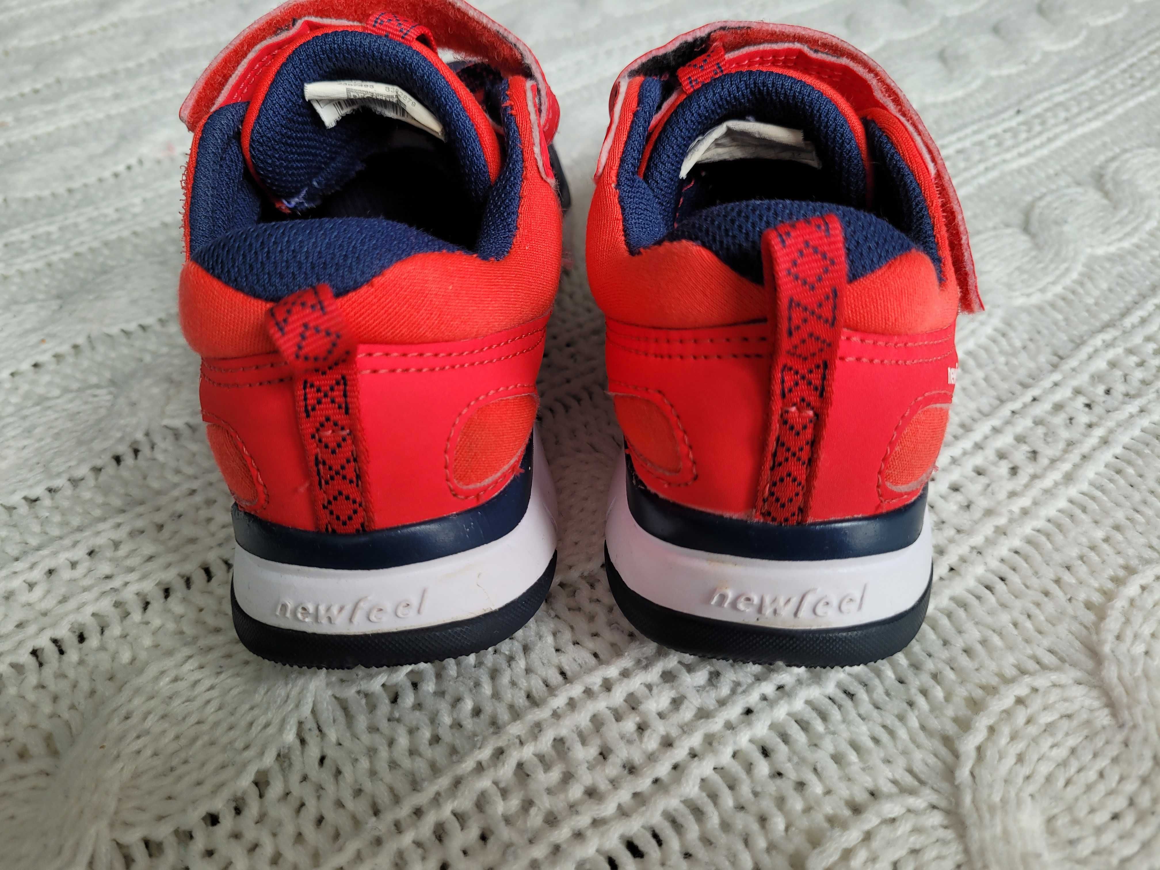Newfeel PW 540 buty sportowe granatowo-czerwone rozm. 32