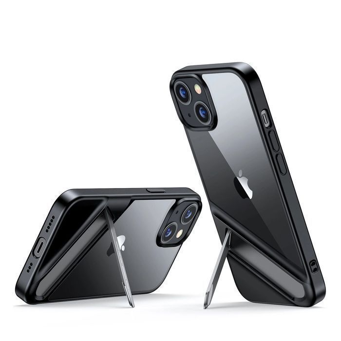Ugreen sztywne etui z żelową ramką i wbudowaną podstawką do iPhone 14