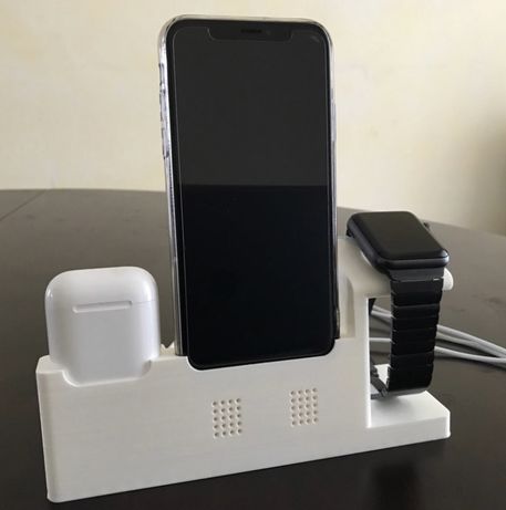 Dock Carregamento Iphone, Apple Watch, AirPods (Vários tipos)