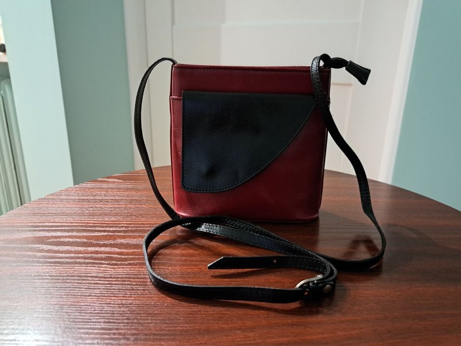 Torba listonoszka Vera Pelle skóra naturalna