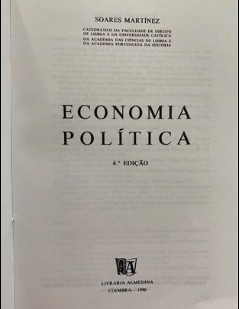 Livro Economia Política