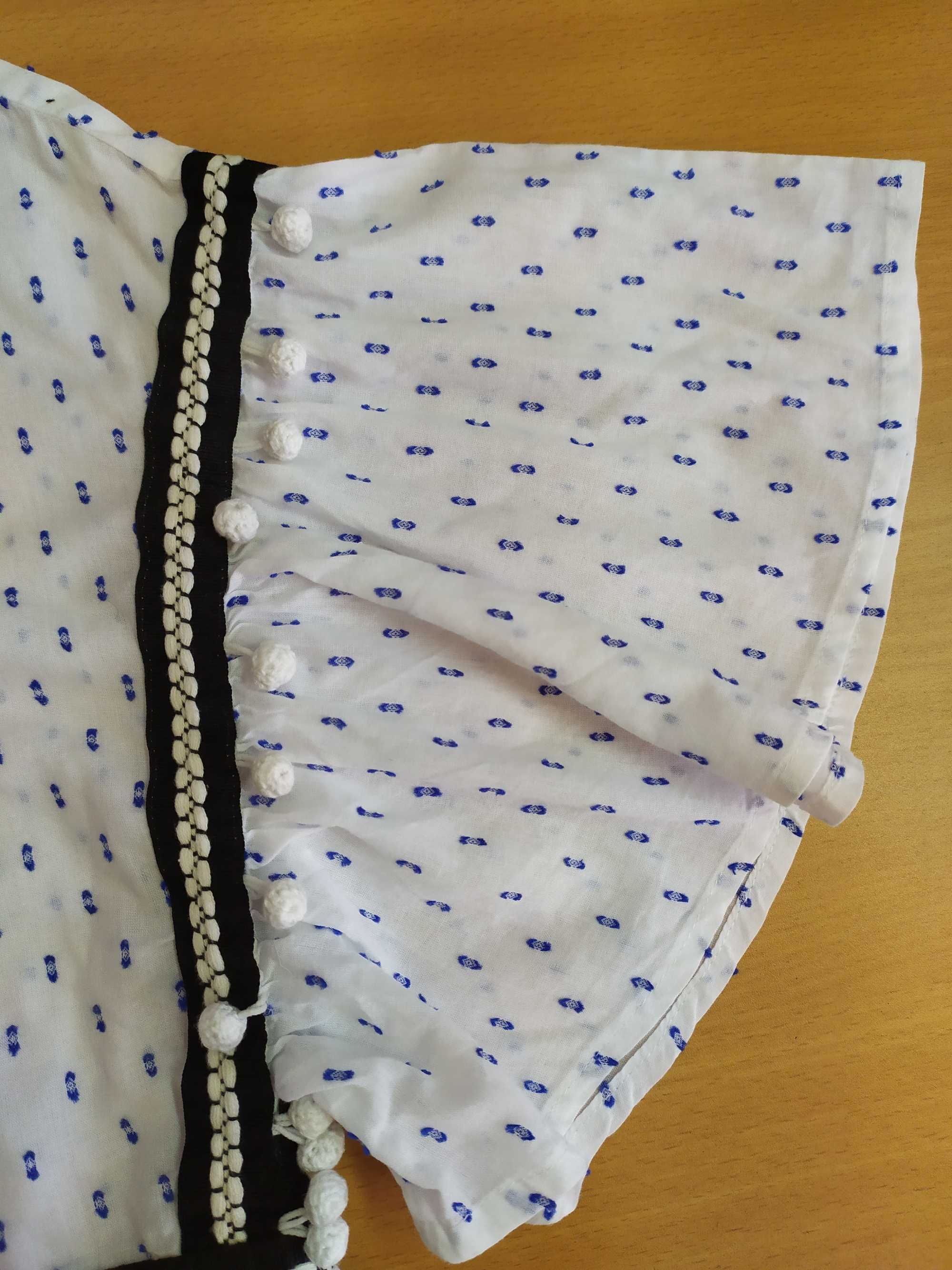 Blusa feminina bordada, tam. L/XL